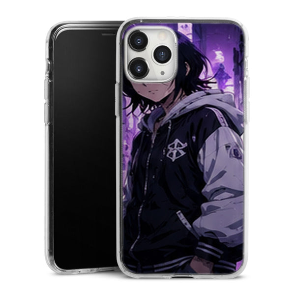 Coque Rukia Kuchiki Veste Urbaine Violette Manga | iPhone, Samsung, Manga Bleach, Rukia Kuchiki - coque Rukia Kuchiki manga pour iPhone et Samsung