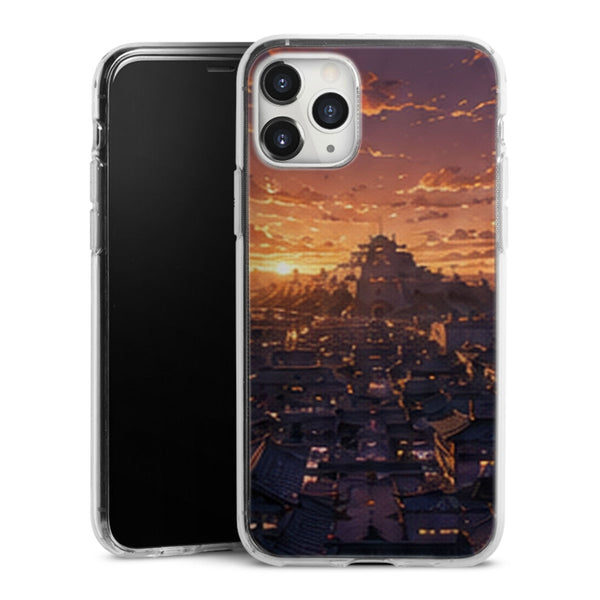Coque Soul Society Ville Orange Crepuscule Manga | iPhone, Samsung, Manga Bleach, Soul Society - coque Soul Society manga pour iPhone et Samsung