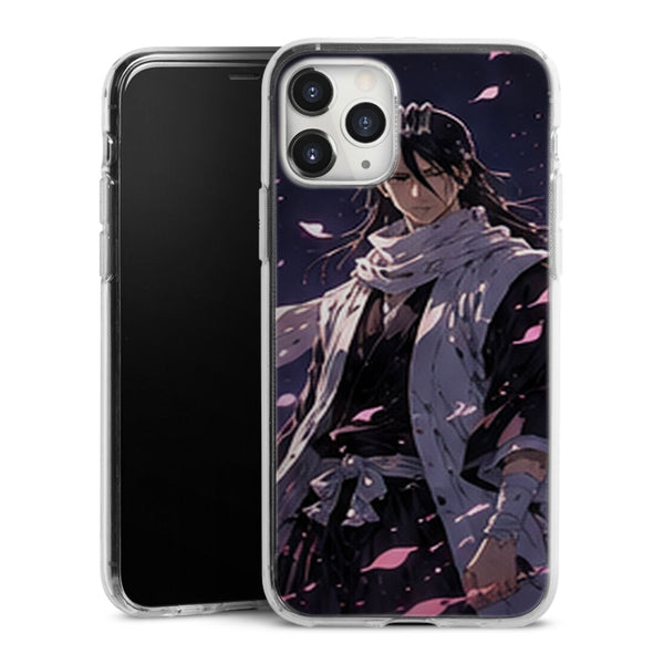 Coque Byakuya Kuchiki Petales Nuit Sombre Manga | iPhone, Samsung, Manga Bleach, Byakuya Kuchiki - coque Byakuya Kuchiki manga pour iPhone et Samsung