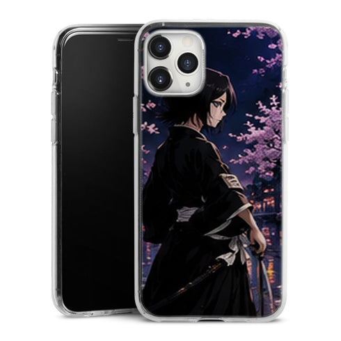 Coque Rukia Kuchiki Ville Nuit Cerisiers Manga | iPhone, Samsung, Manga Bleach, Rukia Kuchiki - coque Rukia Kuchiki manga pour iPhone et Samsung