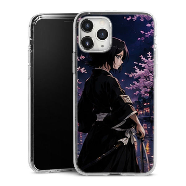 Coque Rukia Kuchiki Ville Nuit Cerisiers Manga | iPhone, Samsung, Manga Bleach, Rukia Kuchiki - coque Rukia Kuchiki manga pour iPhone et Samsung