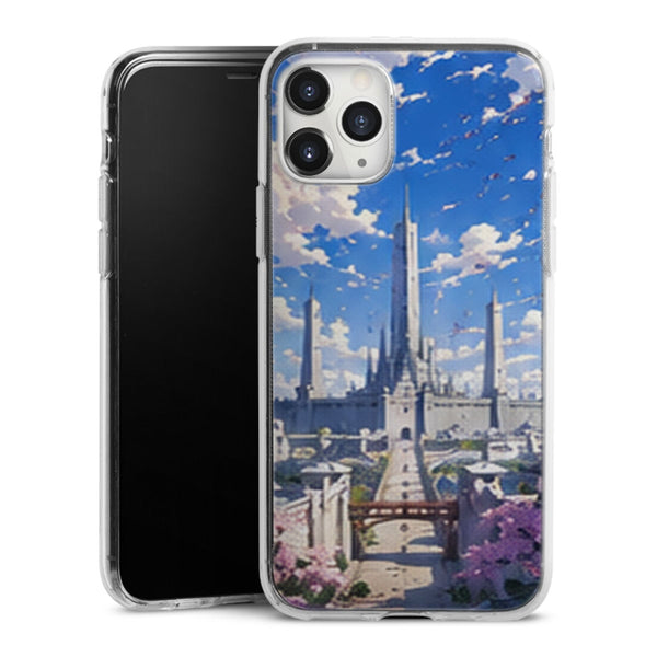 Coque Soul Society Palais Blanc Cerisiers Manga | iPhone, Samsung, Manga Bleach, Soul Society - coque Soul Society manga pour iPhone et Samsung