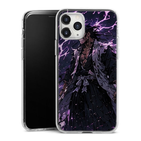 Coque Kenpachi Zaraki Aura Violette Debout Manga | iPhone, Samsung, Manga Bleach, Kenpachi Zaraki - coque Kenpachi Zaraki manga pour iPhone et Samsung