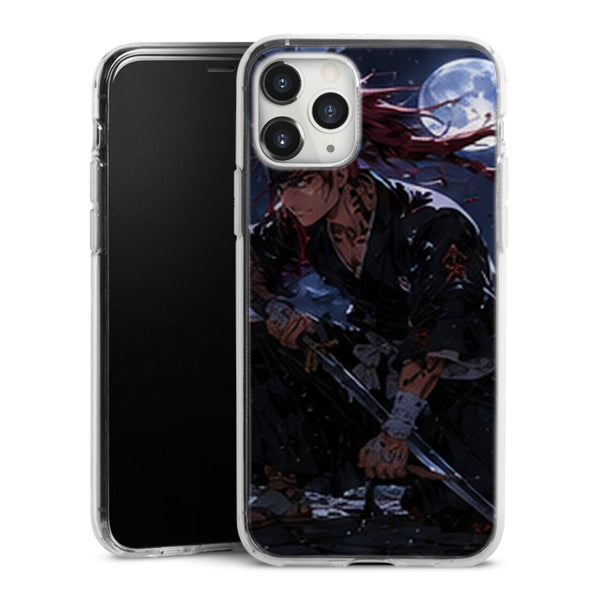 Coque Renji Abarai Lune Bleue Combat Manga | iPhone, Samsung, Manga Bleach, Renji Abarai - coque Renji Abarai manga pour iPhone et Samsung