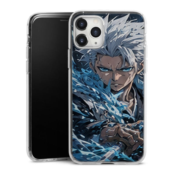 Coque Toshiro Hitsugaya Regard Froid Cristaux Manga | iPhone, Samsung, Manga Bleach, Toshiro Hitsugaya - coque Toshiro Hitsugaya manga pour iPhone et Samsung