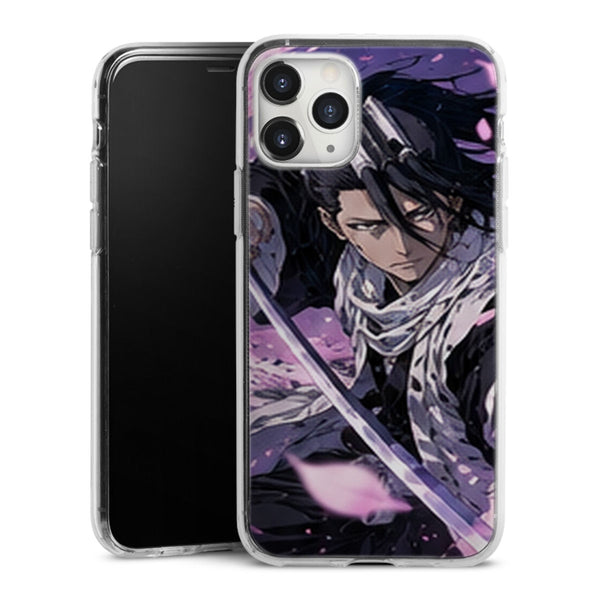 Coque Byakuya Kuchiki Katana Petales Roses Manga | iPhone, Samsung, Manga Bleach, Byakuya Kuchiki - coque Byakuya Kuchiki manga pour iPhone et Samsung