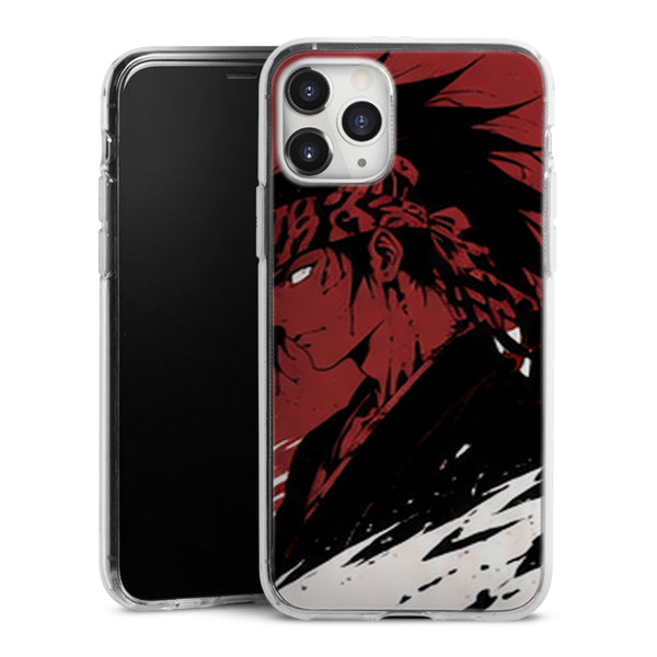 Coque Renji Abarai Portrait Rouge Blanc Encre Manga | iPhone, Samsung, Manga Bleach, Renji Abarai - coque Renji Abarai manga pour iPhone et Samsung