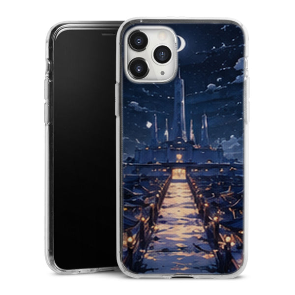 Coque Soul Society Citadelle Nuit Lune Manga | iPhone, Samsung, Manga Bleach, Soul Society - coque Soul Society manga pour iPhone et Samsung