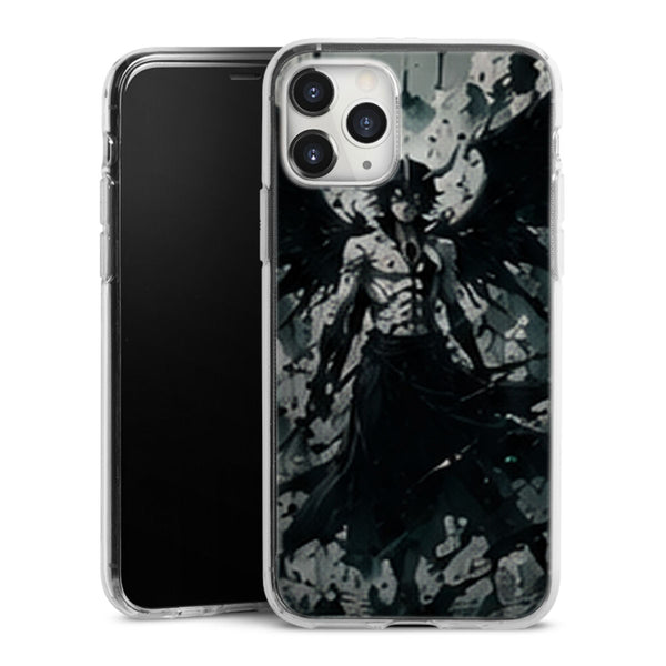 Coque Ulquiorra Silhouette Encre Noire Manga | iPhone, Samsung, Manga Bleach, Ulquiorra - coque Ulquiorra manga pour iPhone et Samsung