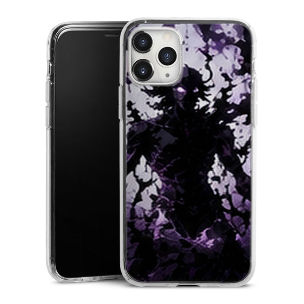 Coque Hollow Silhouette Aura Violette Manga | iPhone, Samsung, Manga Bleach, Hollow Bleach - coque Hollow manga pour iPhone et Samsung