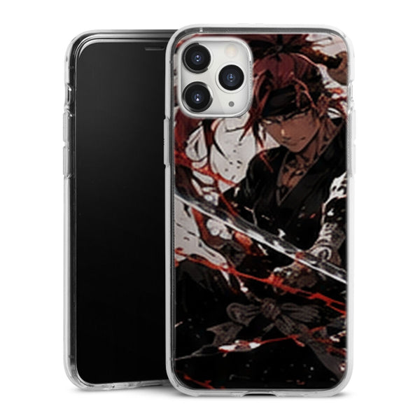 Coque Renji Abarai Attaque Encre Rouge Noire Manga | iPhone, Samsung, Manga Bleach, Renji Abarai - coque Renji Abarai manga pour iPhone et Samsung