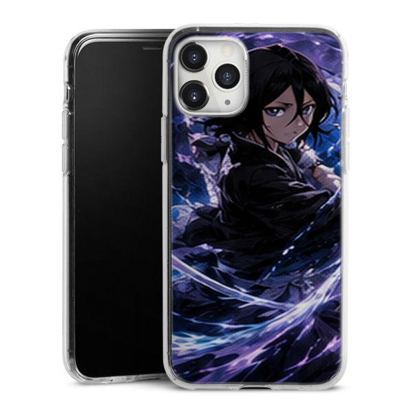 Coque Rukia Kuchiki Tourbillon Glace Bleu Manga | iPhone, Samsung, Manga Bleach, Rukia Kuchiki - coque Rukia Kuchiki manga pour iPhone et Samsung
