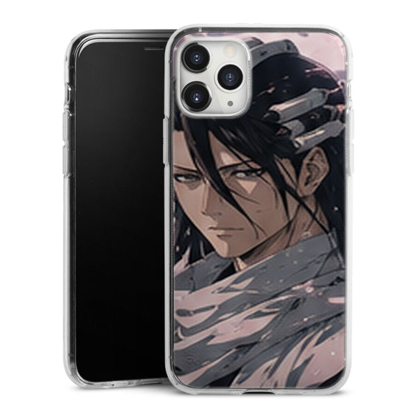 Coque Byakuya Kuchiki Portrait Echarpe Rose Manga | iPhone, Samsung, Manga Bleach, Byakuya Kuchiki - coque Byakuya Kuchiki manga pour iPhone et Samsung