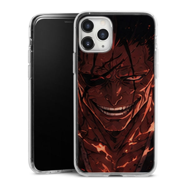 Coque Kenpachi Zaraki Sourire Rouge Feu Manga | iPhone, Samsung, Manga Bleach, Kenpachi Zaraki - coque Kenpachi Zaraki manga pour iPhone et Samsung