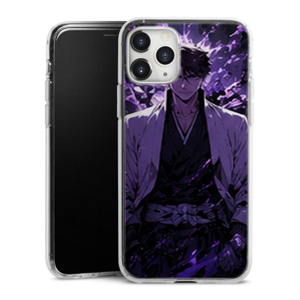 Coque Aizen Tenue Noire Violette | iPhone, Samsung, Manga Bleach, Aizen