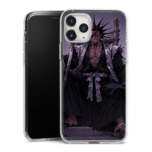 Coque Kenpachi Zaraki Trone Guerrier Violet Manga | iPhone, Samsung, Manga Bleach, Kenpachi Zaraki - coque Kenpachi Zaraki manga pour iPhone et Samsung