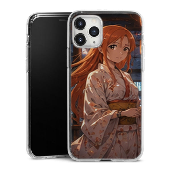 Coque Orihime Kimono Lanternes Orange Manga | iPhone, Samsung, Manga Bleach, Orihime Bleach