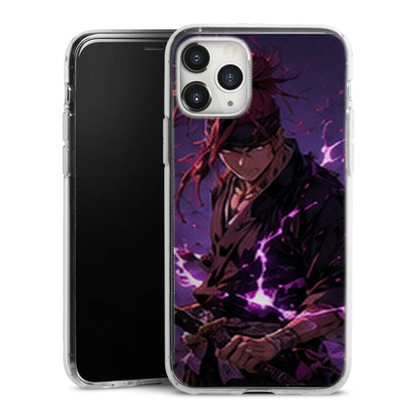 Coque Renji Abarai Combat Eclair Violet Manga | iPhone, Samsung, Manga Bleach, Renji Abarai - coque Renji Abarai manga pour iPhone et Samsung