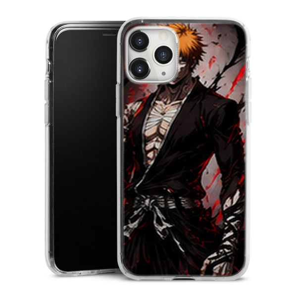 Coque Ichigo Kurosaki Tenue Shinigami Rouge Bleach | iPhone, Samsung