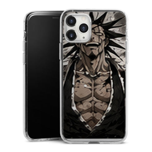 Coque Kenpachi Zaraki Portrait Noir Blanc Muscle Manga | iPhone, Samsung, Manga Bleach, Kenpachi Zaraki - coque Kenpachi Zaraki manga pour iPhone et Samsung