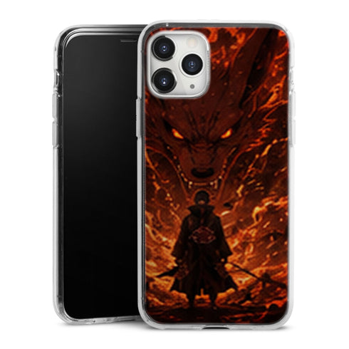 Coque Kyubi Flammes Sombres Naruto | iPhone, Samsung, Manga Dark - coque Naruto univers rouges et univers noirs pour iPhone et Samsung