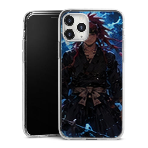 Coque Renji Abarai Aura Bleue Katana Manga | iPhone, Samsung, Manga Bleach, Renji Abarai - coque Renji Abarai manga pour iPhone et Samsung