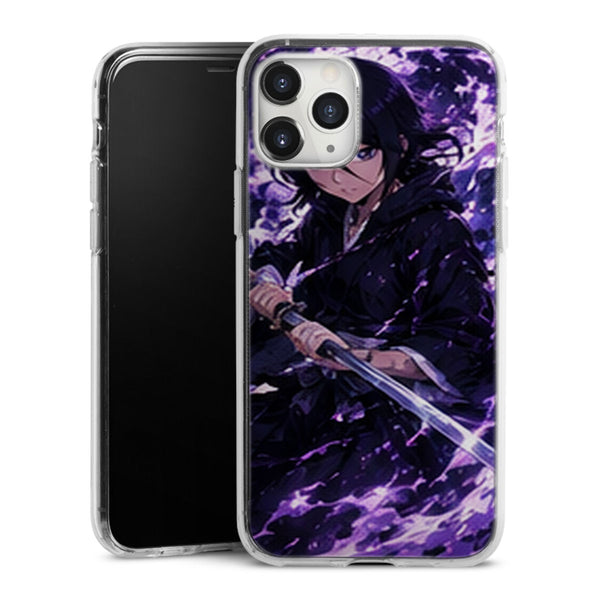 Coque Rukia Kuchiki Katana Energie Violette Manga | iPhone, Samsung, Manga Bleach, Rukia Kuchiki - coque Rukia Kuchiki manga pour iPhone et Samsung