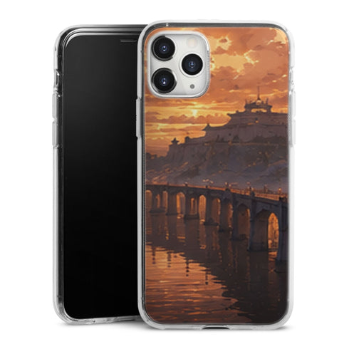 Coque Soul Society Pont Mer Orange Manga | iPhone, Samsung, Manga Bleach, Soul Society - coque Soul Society manga pour iPhone et Samsung