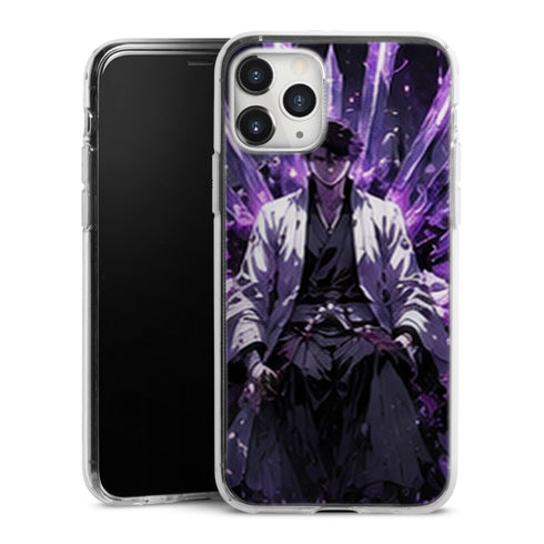 Coque Aizen Trone Cristaux Violets | iPhone, Samsung, Manga Bleach, Aizen