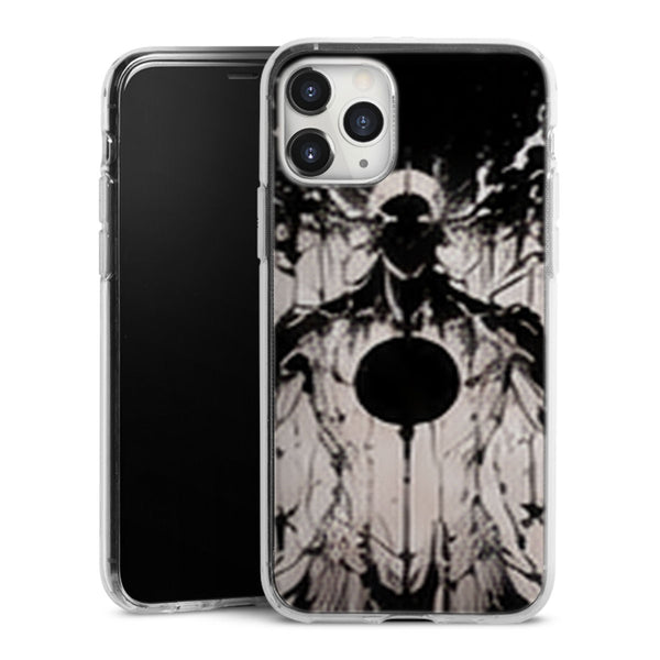 Coque Hollow Silhouette Cercle Noir Manga | iPhone, Samsung, Manga Bleach, Hollow Bleach - coque Hollow manga pour iPhone et Samsung