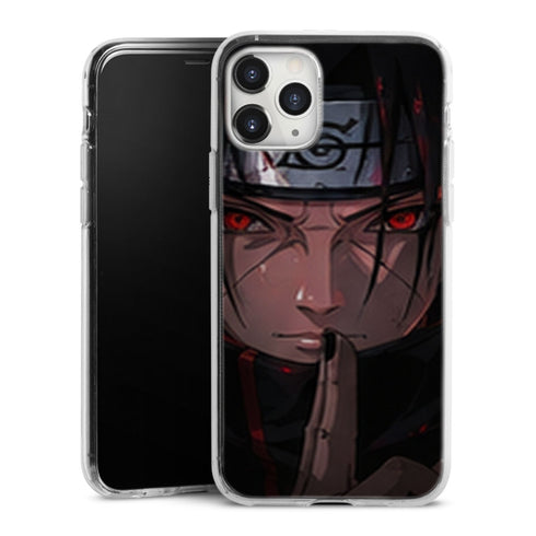 Coque Itachi Portrait Rouge Naruto | iPhone, Samsung, Manga Dark - coque Naruto univers rouges et univers noirs pour iPhone et Samsung