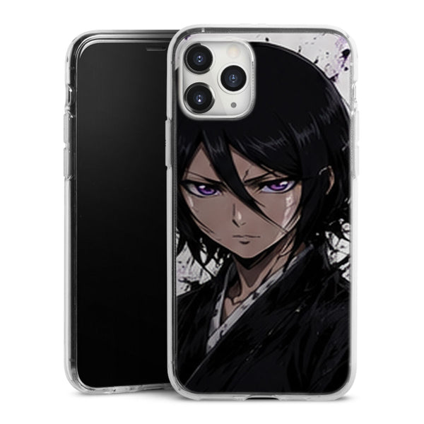 Coque Rukia Kuchiki Portrait Encre Noire Manga | iPhone, Samsung, Manga Bleach, Rukia Kuchiki - coque Rukia Kuchiki manga pour iPhone et Samsung