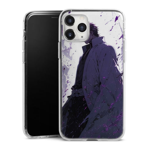 Coque Aizen Silhouette Manteau Blanc | iPhone, Samsung, Manga Bleach, Aizen