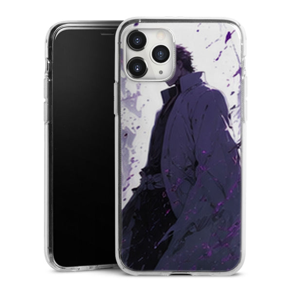 Coque Aizen Silhouette Manteau Blanc | iPhone, Samsung, Manga Bleach, Aizen