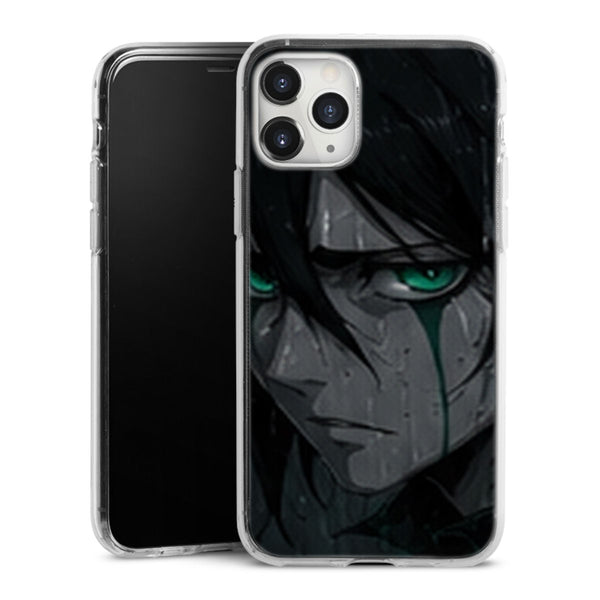 Coque Ulquiorra Regard Noir Larme Verte Manga | iPhone, Samsung, Manga Bleach, Ulquiorra - coque Ulquiorra manga pour iPhone et Samsung