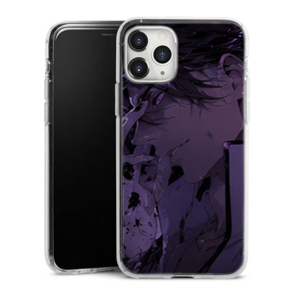 Coque Aizen Visage Ombre Violette | iPhone, Samsung, Manga Bleach, Aizen