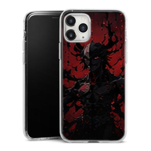 Coque Hollow Silhouette Rouge Cornes Manga | iPhone, Samsung, Manga Bleach, Hollow Bleach - coque Hollow manga pour iPhone et Samsung