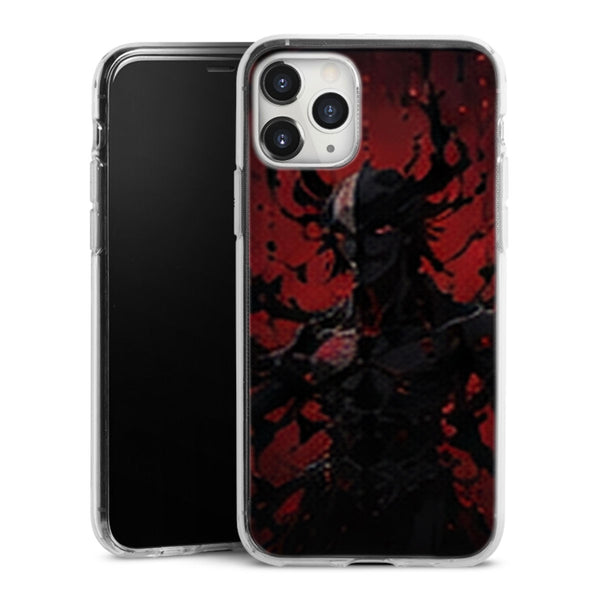 Coque Hollow Silhouette Rouge Cornes Manga | iPhone, Samsung, Manga Bleach, Hollow Bleach - coque Hollow manga pour iPhone et Samsung