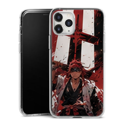 Coque Renji Abarai Torii Rouge Silhouette Manga | iPhone, Samsung, Manga Bleach, Renji Abarai - coque Renji Abarai manga pour iPhone et Samsung