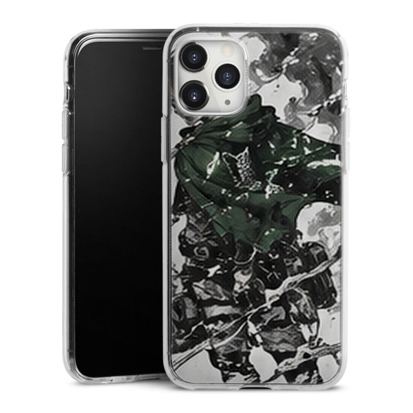 Coque Bataillon d'Exploration Soldat Noir Et Blanc | Coque Levi Ackerman
