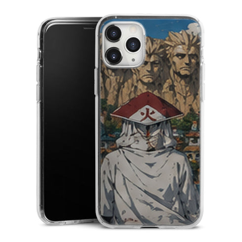 Coque Hokage Hiruzen Mont Hokage Chapeau Rouge Konoha - coque telephone Hokage Naruto Shippuden