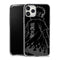 Coque Hokage Minato Noir Blanc Manteau Flammes Minimaliste - coque telephone Hokage Naruto Shippuden