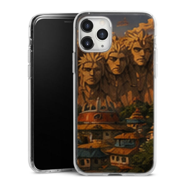Coque Hokage Montagne Visages Hokage Village Konoha - coque telephone Hokage Naruto Shippuden