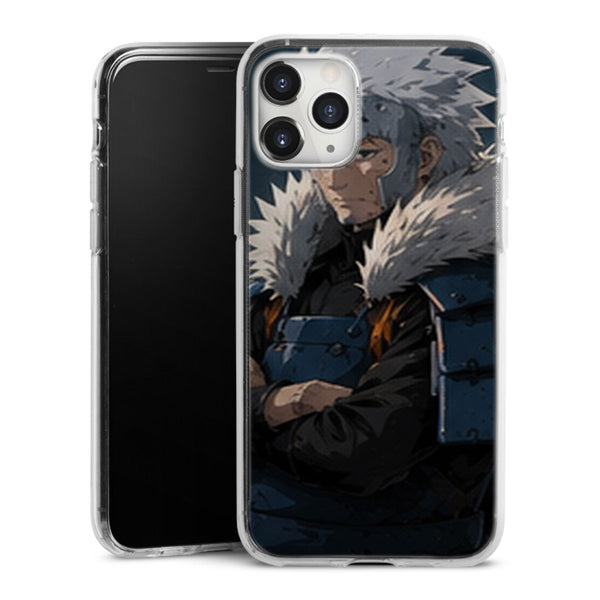 Coque Hokage Tobirama Senju Armure Bleue Portrait Manga - coque telephone Hokage Naruto Shippuden