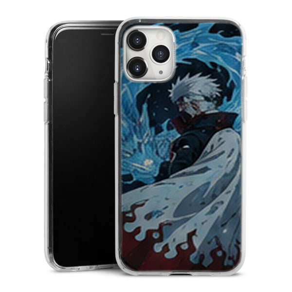 Coque Hokage Tobirama Senju Tourbillon Eau Bleu Manga - coque telephone Hokage Naruto Shippuden
