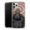 Coque Hokage Tsunade Senju Portrait Fond Rose Konoha - coque telephone Hokage Naruto Shippuden