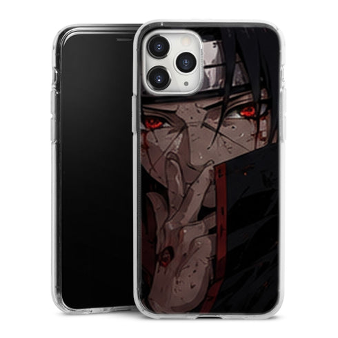 Coque Itachi Jutsu Main Sharingan Rouge Portrait Manga — MaCoquePerso