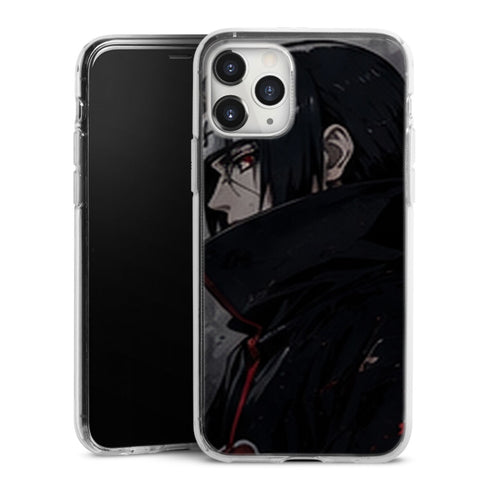Coque Itachi Uchiha Profil Akatsuki Cendres Rouges — MaCoquePerso