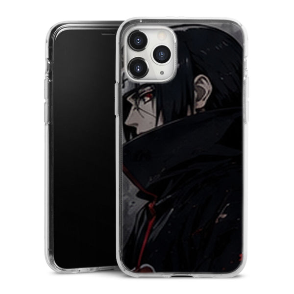 Coque Itachi Uchiha Profil Akatsuki Cendres Rouges — MaCoquePerso