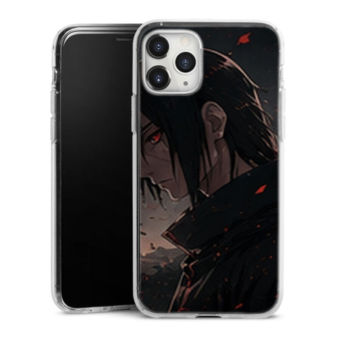 Coque Itachi Uchiha Profil Coucher Soleil Cendres — MaCoquePerso